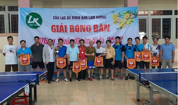 Câu lạc bộ Lam Hương tổ chức giải bóng bàn mở rộng năm 2022